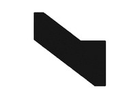 Dixon 40BSB-3 3" Bevel Seat Gasket Black | Industrial Supplies