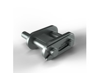HKK RC040SCLD1 HKK 40 D-1 SP/CLIP C/L40, D-1 Connecting Link, Spring Clip Type