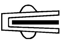 Dixon 40MP-GR800 8" PTFE ENVELOPE w/FKM FILLER NO MARKINGS