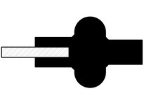 Dixon 40MP-UP400 Perforated Clamp Gasket