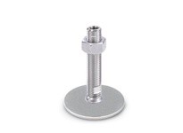 JWWINCO 41-40-5/8X11-75-D0-U GN41-40-5/8X11-75-D0-U Leveling Feet, Stainless Steel, Thread:5/8-11" Stud:2.95"