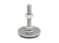 JWWINCO 41-60-M12-80-D3-S GN41-60-M12-80-D3-S Leveling Feet, Stainless Steel, Thread:M16 Stud:80mm