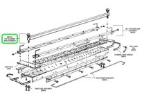 Flexco 41024 Top Aligning Bar Assembly, Sizes BR10, BR14 | Industrial Supplies
