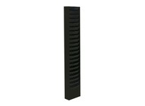 Durham 411-08 #20-12 LIT RACK#8 BLACK