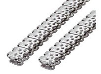 Flexco 41294 Size R5 Fasteners, Stainless (Type 316), 60" Belt Width, 7/32-7/16" Belt Thickness, Two Fastener Strips (Continuous