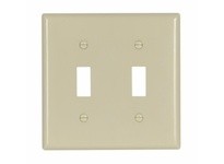 Cooper Eaton 4139V-BOX Wallplate 2G Toggle Thermostat | YarinInd