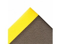 NoTrax 415S0312BY Anti-Fatigue Mat Pebble Step Sof-Tred, Dyna-Shield, 415 3/8" 3X12 Black/Yellow