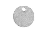 Hanson 41846 ROUND TAG-ALUMINUM 1-3/8" DIAMETER 100PK