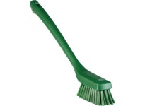 REMCO 41852 Vikan Scrub Brush Long Handle Brush - Stiff - Green | Durable Cleaning Tool