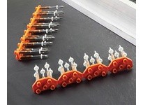 Flexco 41890 Rapid Loader Collated Rivets, Size R8, Purple | 1024 Rivets