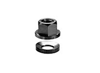 Te-Co 41926 Stainless Steel Spherical Flange Nut Assemblies, 3/4-10 Thread Size, 0.812" Inside Diameter, Stainless Steel Materia