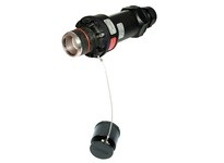 Meltric 42-4100M-63P SPEX PLUG POLY BLACK SIZE S IP 65/66 NEGATIVE 600 A 600 VAC 60 Hz +2 AUX M63 1.570-1.890"