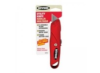 Hyde Tools 42074 Top Slide Utility Knife Red | Durable & Compact