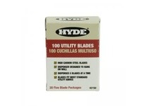 Hyde Tools 42150 Utility Knife Blades (100)