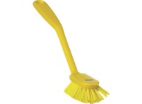Vikan 42376 Brush Dish Scraping Edge Med 11" PP/PBT Yellow | Quality Cleaning Tool