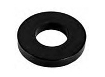 Te-Co 42623 Heavy Duty Hardened Flat Washers, 1/2 Stud Size, 0.531" Inside Diameter, 1.125" Outside Diameter, Black Oxide Finish