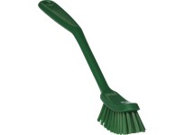 Vikan 42872 Brush Dish Narrow Hand Medium 11" x 1" Green