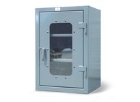 StrongHold 43-LD-242 Counter Height Clear View Cabinet 48x24x36 | Durable Storage