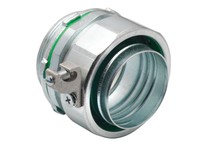Bridgeport 435-SLTG 2" FE Liquid Tight Connector with Ground Lug | Industrial Supplies