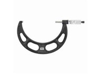 Starrett 436.1MXRL-175 Outside Micrometer, Ratchet Thimble, Carbide Anvil-Spindle, 150-175mm Range, 0.01mmOutside Micrometer, Ra