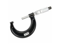 Starrett 436.1MXRL-50 Outside Micrometer, Ratchet Thimble, Carbide Anvil-Spindle, 25-50mm Range, 0.01mmOutside Micrometer, Ratch