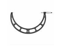 Starrett 436.1MXRLZ-375 Outside Micrometer, Ratchet Thimble, Carbide Anvil-Spindle, 350-375mm Range, 0.01mmOutside Micrometer, R