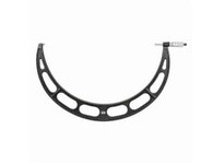 Starrett 436.1MXRLZ-500 Outside Micrometer, Ratchet Thimble, Carbide Anvil-Spindle, 475-500mm Range, 0.01mmOutside Micrometer, R