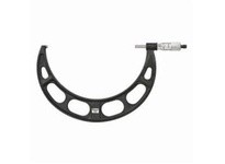 Starrett 436.1XRL-10 Outside Micrometer, Ratchet Thimble, Carbide Anvil-Spindle, 9-10" Range, .001"Outside Micrometer, Ratchet T