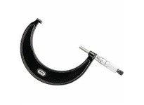Starrett 436.1XRL-5 Outside Micrometer, Ratchet Thimble, Carbide Anvil-Spindle, 4-5" Range, .001"Outside Micrometer, Ratchet Thi