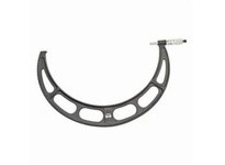 Starrett 436.1XRLZ-15 Outside Micrometer, Ratchet Thimble, Carbide Anvil-Spindle, 14-15" Range, .001"Outside Micrometer, Ratchet