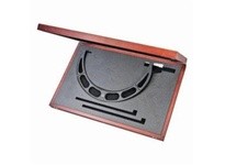 Starrett 436.1XRLZ-16 Outside Micrometer, Ratchet Thimble, Carbide Anvil-Spindle, 15-16" Range, .001"Outside Micrometer, Ratchet