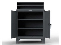 StrongHold 44-SD-282 Industrial Shop Desk with Lockable Storage | YarinInd