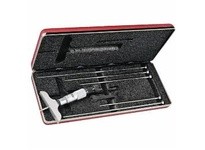 Starrett 440MZ-150RL Micrometer Depth Gage, Ratchet Thimble, 0-150mm Range, 0.01mmMicrometer Depth Gage, Ratchet Thimble, 0-150m