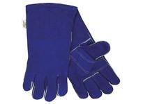 MCR 4501 Regular Blue Shoulder Leather Welder Reinforced Palm | Durable Gear