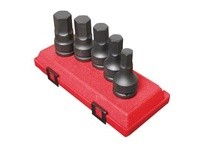 Sunex Tools 4506 3/4" Dr. SAE Impact Hex Driver Set | YarinInd