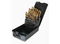 DRILLCO 450T60 60PC TiN Tipped Drill Set #1-60
