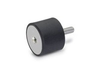 JWWINCO GN451-30-30-M8-EE-55 Rubber Bumper Stainless | YarinInd