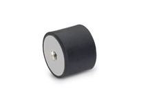 JWWINCO GN451.3-25-25-5/16X18-55 Rubber Bumper Stainless | YarinInd