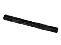 Te-Co 45156 Threaded Rod, 7/8 Thread Size, 6 ft Total Length, Black Oxide Finish, Medium Carbon Steel MaterialThreaded Rod, 7/8 