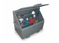 StrongHold 453UJB Job Site Box with Lift-Up Lid 60x36x48 3 Shelves