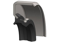 Dichtomatik 45X65X10TL NITRILE DOUBLE LIP SPRING S | YarinInd