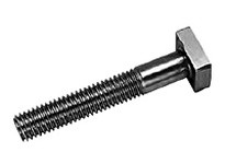 Te-Co 46481 Stainless Steel T-Bolts, 1.5" Thread Length, 1/2 Thread Size, 304 Stainless Steel Material, 2" Shank Length, 0.5" Ta
