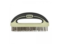 Hyde Tools 46838 MAXXGRIP PRO SS 8" Wire Brush | YarinInd