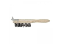 Hyde Tools 46846 Wood Wire Brush 4 x 11 w/Scraper