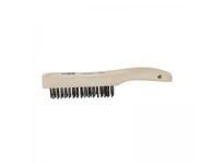 Hyde Tools 46847 Wood Wire Brush 4 x 16 Shoe Handle | YarinInd