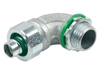 Bridgeport 471-SLTG 3/4" FE 90 degree liquid tight connector with ground lug