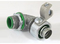 Bridgeport 471-SLTIG 3/4" FE 90 degree liquid tight connector with ground lug