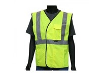 47203/2XL West Chester Economy Hi-Vis Green Solid Vest Class 2