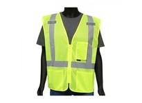 47209/M West Chester Classic Hi-Vis Green Mesh Zipper Class 2 | YarinInd