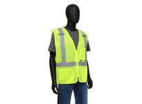 47209/XL West Chester Classic Hi-Vis Green Mesh Zipper Class 2